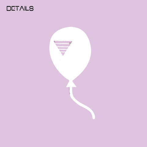 < Sent with Balloons > T in Bunny Pink/White