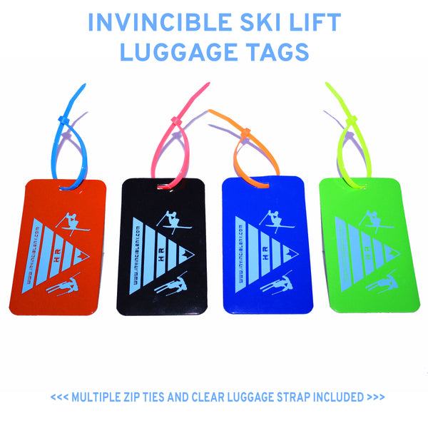 Ski Lift Luggage Tag